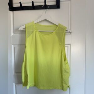Kyodan Neon Yellow Crop Top